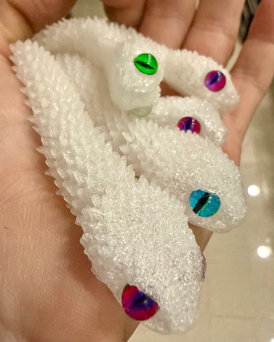 3D glow in the dark snake