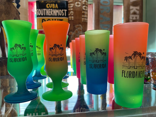 Islamorada and Florida Keys rainbow shot glasses $12.99